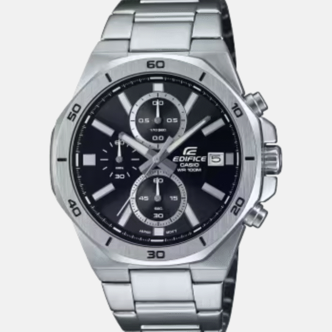 Montre Homme Casio EDIFICE - EFV-640D-1AVUDF - Bracelet en Acier Inoxydable - Affichage analogique - Résistant à l'eau