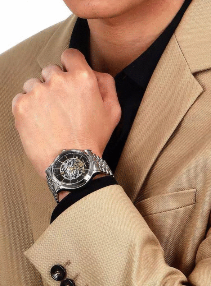 Montre Homme Maserati EPOCA - R8823118015 - Automatique - Affichage analogique - Résistant à l'eau - Verre Saphir