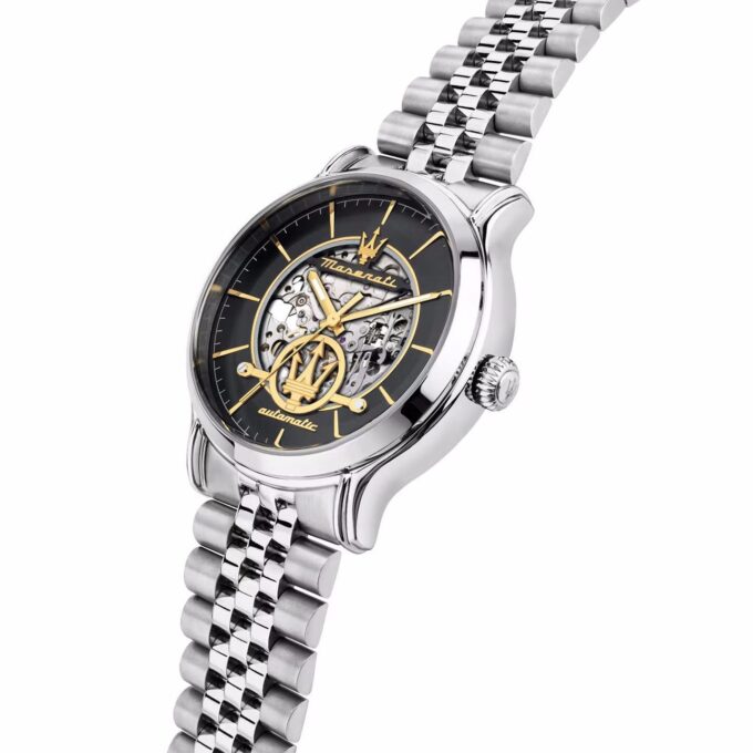 Montre Homme Maserati EPOCA - R8823118015 - Automatique - Affichage analogique - Résistant à l'eau - Verre Saphir