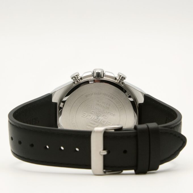 Montre Homme Casio Edifice - EQS-950BL-5AVUDF - Bracelet en Cuir noir - Affichage analogique - Résistant à l'eau