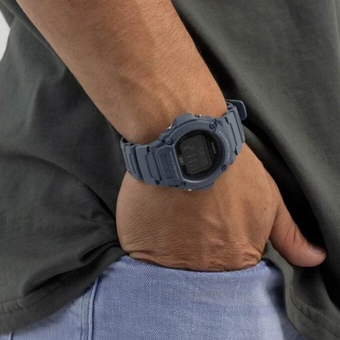 Montre Homme Casio - W-219HC-2BVDF - Bracelet en Résine Bleu - Affichage numérique - Résistant à l'eau