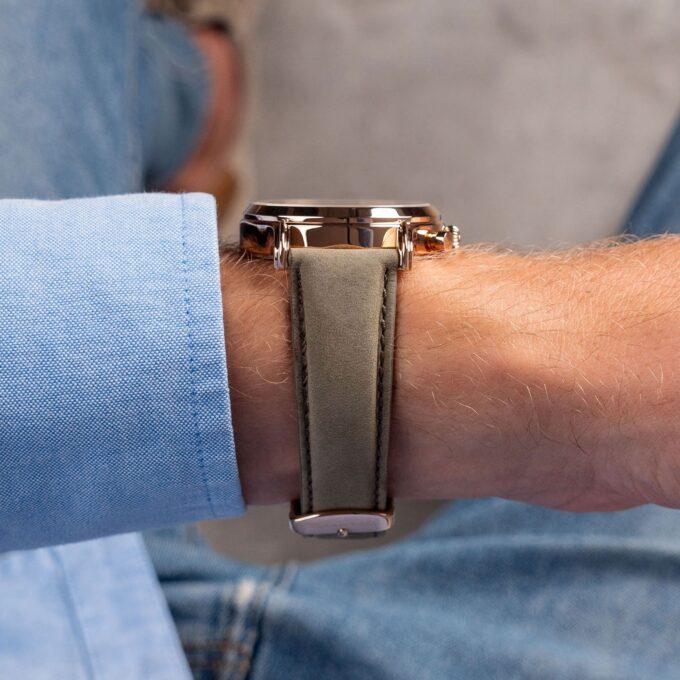 Montre Homme Maserati Epoca R8871633007 - Bracelet en Cuir Véritable - Affichage analogique - Résistant à l'eau