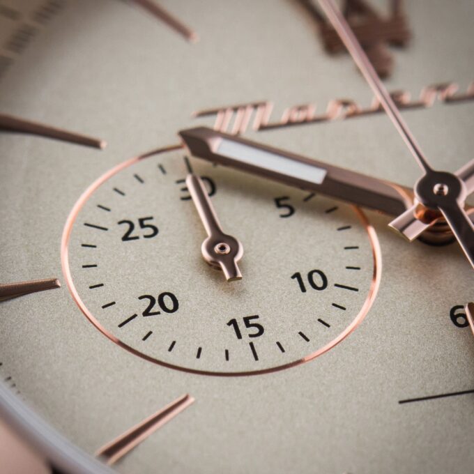 Montre Homme Maserati Epoca R8871633007 - Bracelet en Cuir Véritable - Affichage analogique - Résistant à l'eau