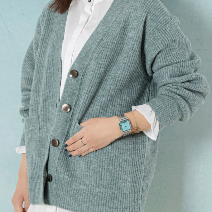 Montre Casio Collection - AQ-230A-2A2MQYDF - Bracelet en Acier Inoxydable - Affichage analogique - Numérique - Résistant à l'eau