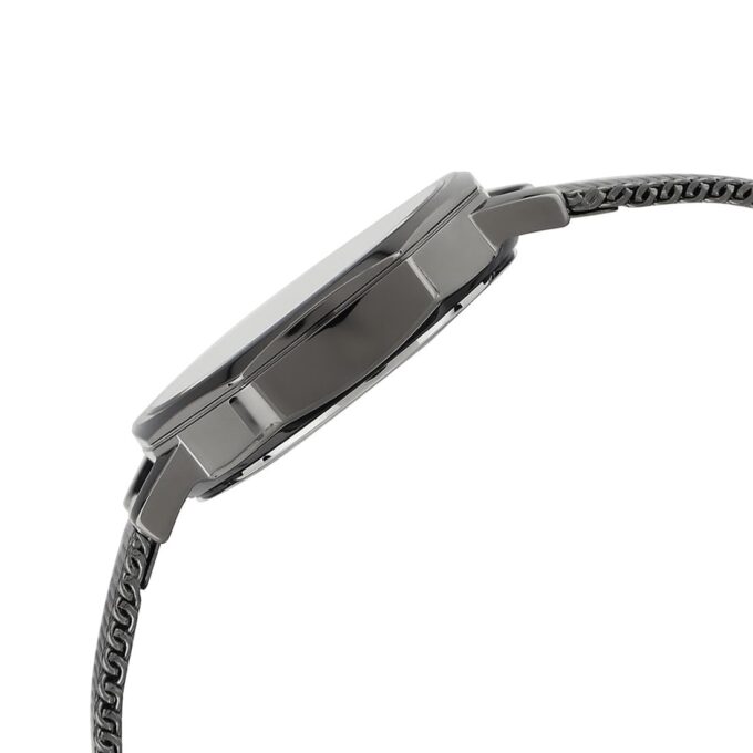 Montre Femme Casio Sheen - SHE-4554GYM-8AUDF - Bracelet en Maille Milanaise Noir - Affichage analogique - Résistant à l'eau - Verre Saphir