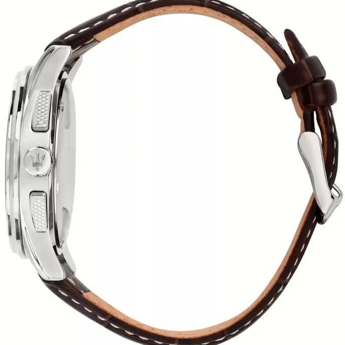 Montre Homme Maserati Sorpasso – R8871624010 – Bracelet en Cuir – Boucle Ardillon – Poids 85 g – Emballage d'Origine