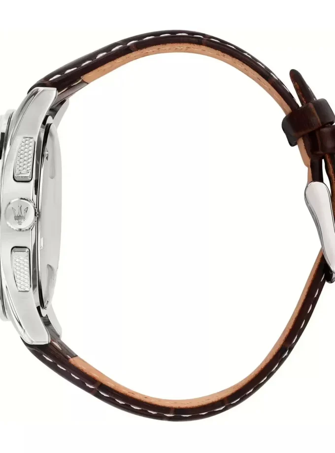 Montre Homme Maserati Sorpasso – R8871624010 – Bracelet en Cuir – Boucle Ardillon – Poids 85 g – Emballage d'Origine