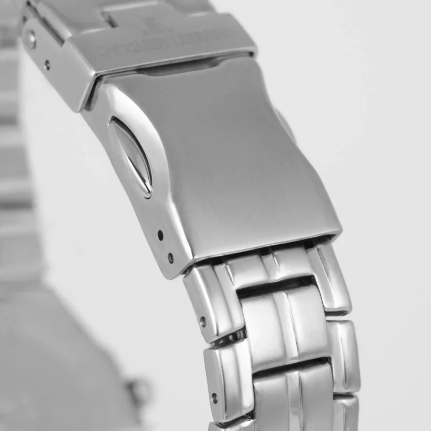 montre jacques lemans 1 2181b Élégante montre de sport pour hommes avec chronographe et Étanchéité 10 atm verre saphir