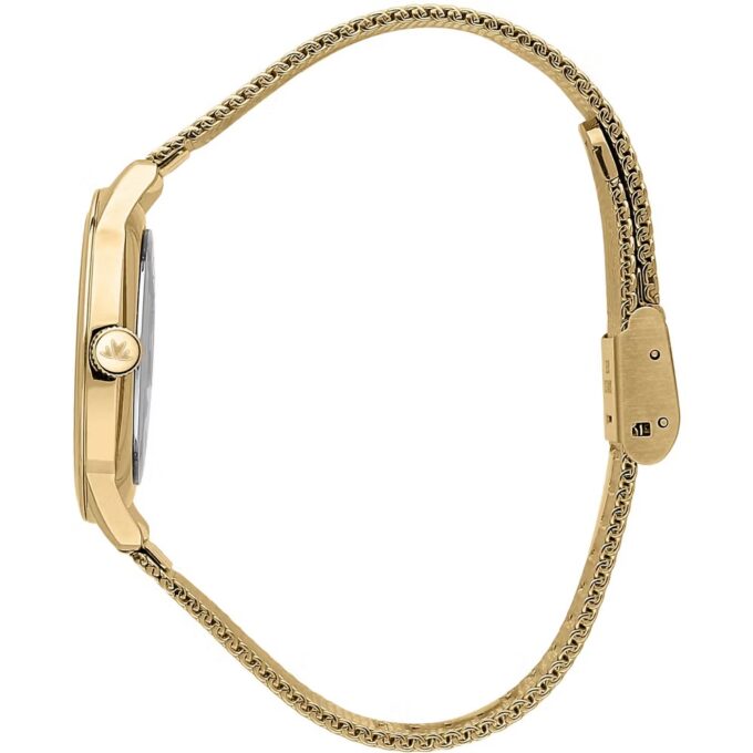 Montre Femme Morellato Ninfa – R0153168502 – Boîtier Acier Or Jaune 34 mm – Cadran Blanc Rond – Mouvement Analogique – Bracelet Acier Or Jaune – Résistante à l’Eau 3 ATM – Fermoir Maillon à Cliper – Garantie Morellato.