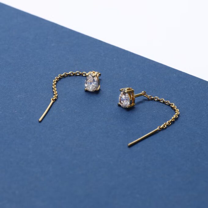 Boucles d’oreilles élégantes - Morellato - Femme - Design moderne, Légères, Hypoallergéniques, Finition brillante - Acier inoxydable - Argenté - Réf. SAIW208