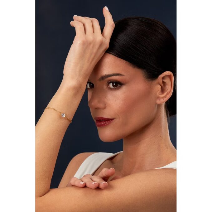 Bracelet Bijoux Femme - Morellato - Design élégant, Ajustable, Résistant, Confortable - Acier inoxydable - Argenté - Réf. SAIW209