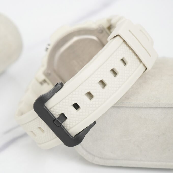 Montre Classique Casio - Unisexe - Style Sportif, Fonctionnalité Polyvalente - Résine - Marron - W-219HC-8BV