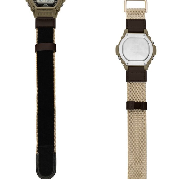 Casio W-219HB-5AVDF - Montre Sportive avec Chronomètre et Alarme