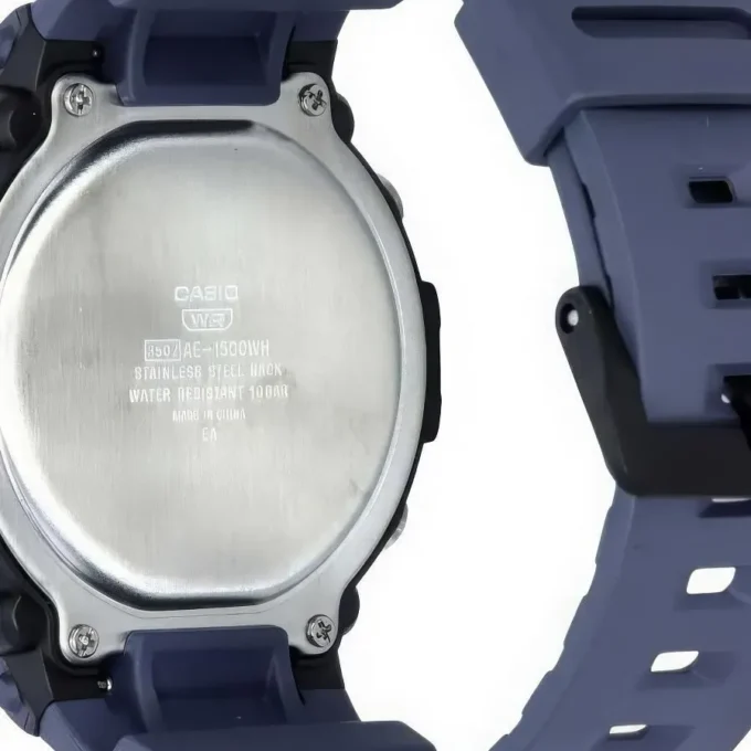 CASIOCasio AE-1500WH-2AVDF - Montre Multifonctionnelle avec Durée de Batterie de 10 Ans