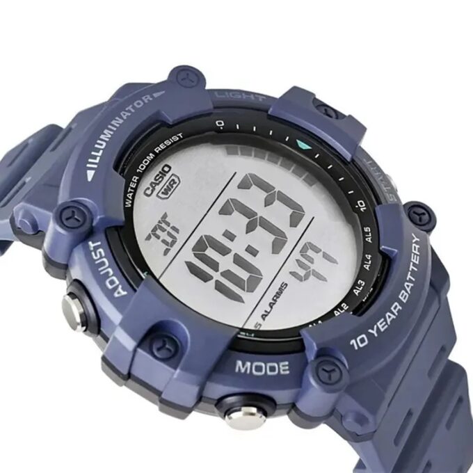 CASIOCasio AE-1500WH-2AVDF - Montre Multifonctionnelle avec Durée de Batterie de 10 Ans