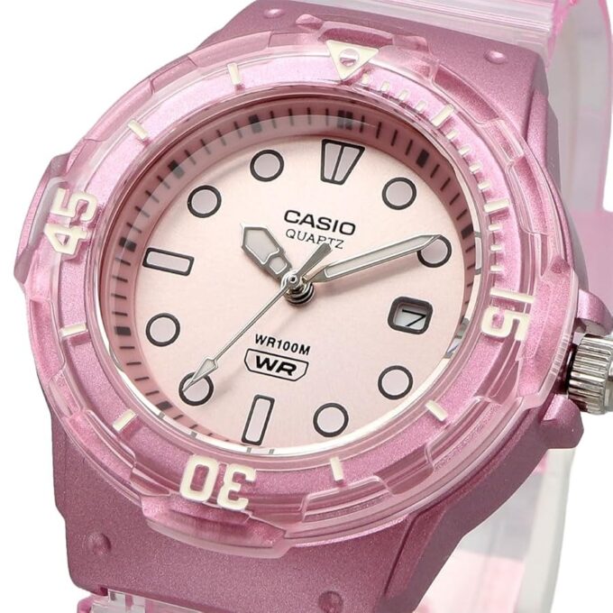 Casio LRW-200HS-4EVDF - Montre Unisexe avec Affichage Analogique et Bracelet en Résine