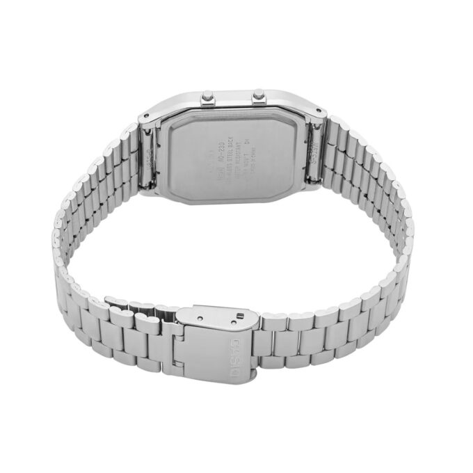 Montre Casio AQ-230A-2A1MQYDF - Design Pratique avec Chronomètre et Alarme Quotidienne - Verre Saphir