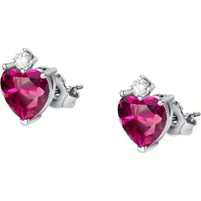 Boucles d’oreilles Femme – Morellato – Élégantes, design moderne, hypoallergéniques, fermoir sécurisé – Acier inoxydable – Argenté – SAIW165