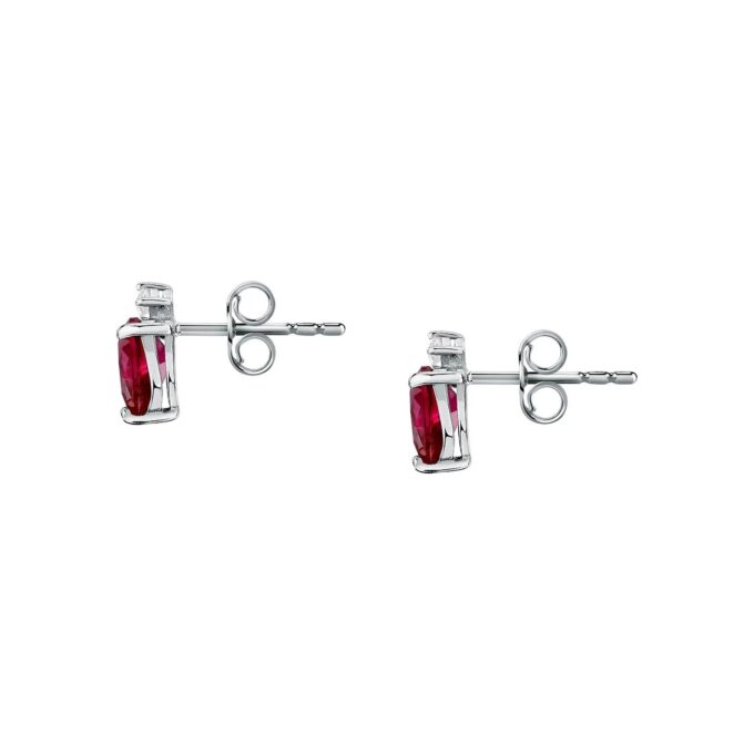 Boucles d’oreilles Femme – Morellato – Élégantes, design moderne, hypoallergéniques, fermoir sécurisé – Acier inoxydable – Argenté – SAIW165