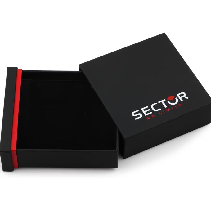 Bracelet SECTOR - Bijoux Homme/Femme - Acier Inoxydable, Design Moderne, Résistant à l’Eau, Fermoir Sécurisé - Métal Argenté - SAFR16