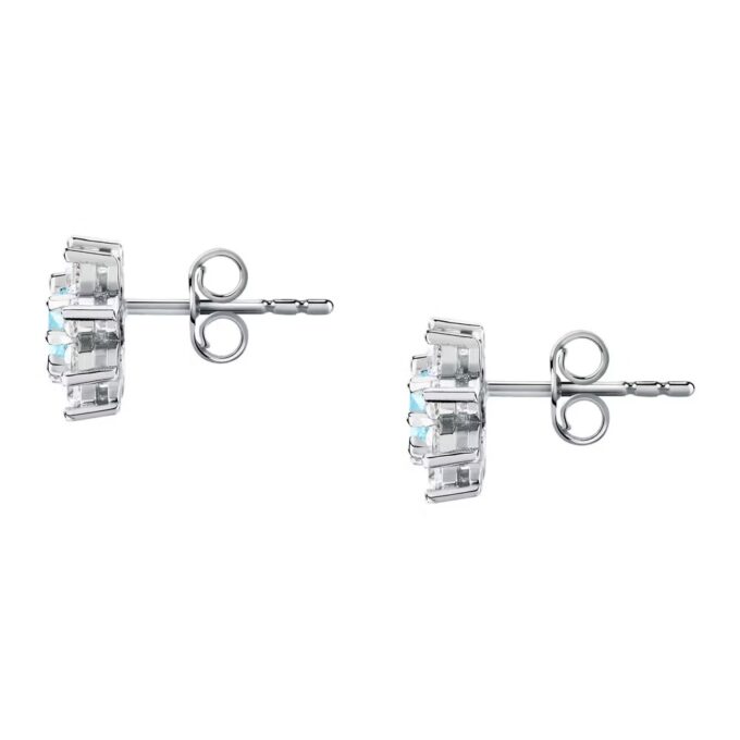 Boucles d’oreilles MORELLATO Femme – Élégantes, Design Italien, Hypoallergéniques, Légères – Acier Inoxydable – Argenté – SAIW189