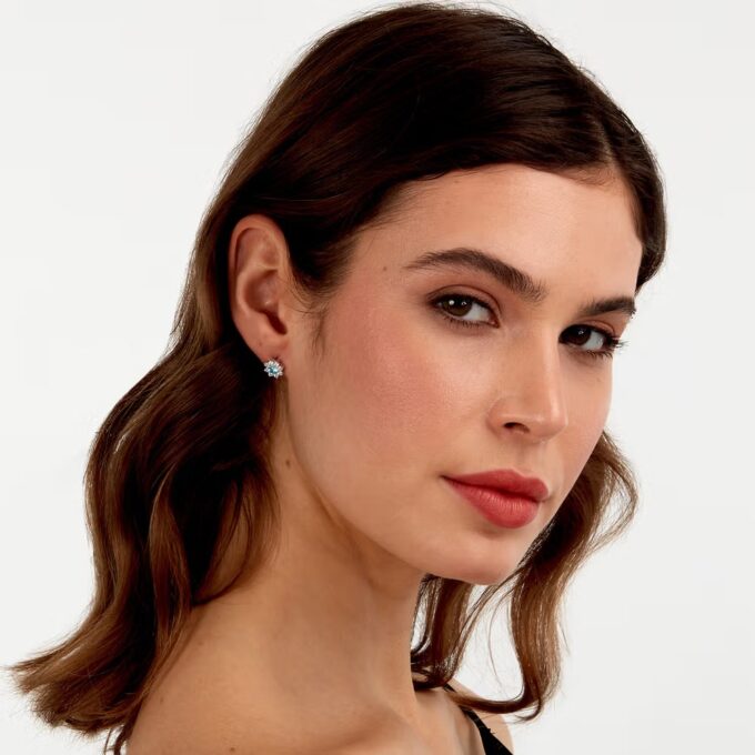 Boucles d’oreilles MORELLATO Femme – Élégantes, Design Italien, Hypoallergéniques, Légères – Acier Inoxydable – Argenté – SAIW189