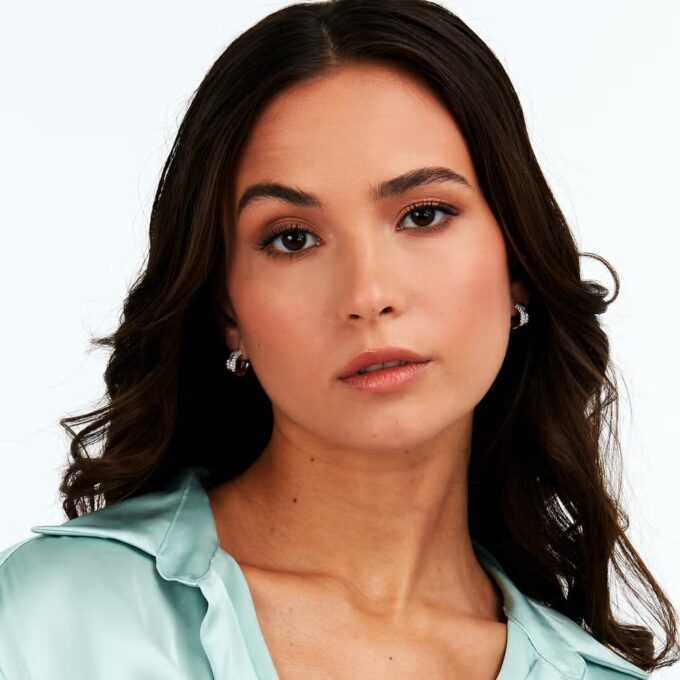 Boucles d’oreilles MORELLATO – Femme – Élégantes, Pendantes, Hypoallergéniques, Finition brillante – Acier inoxydable – Argenté