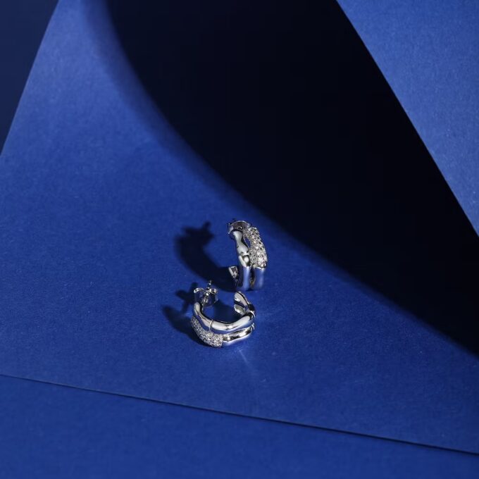 Boucles d’oreilles MORELLATO – Femme – Élégantes, Pendantes, Hypoallergéniques, Finition brillante – Acier inoxydable – Argenté