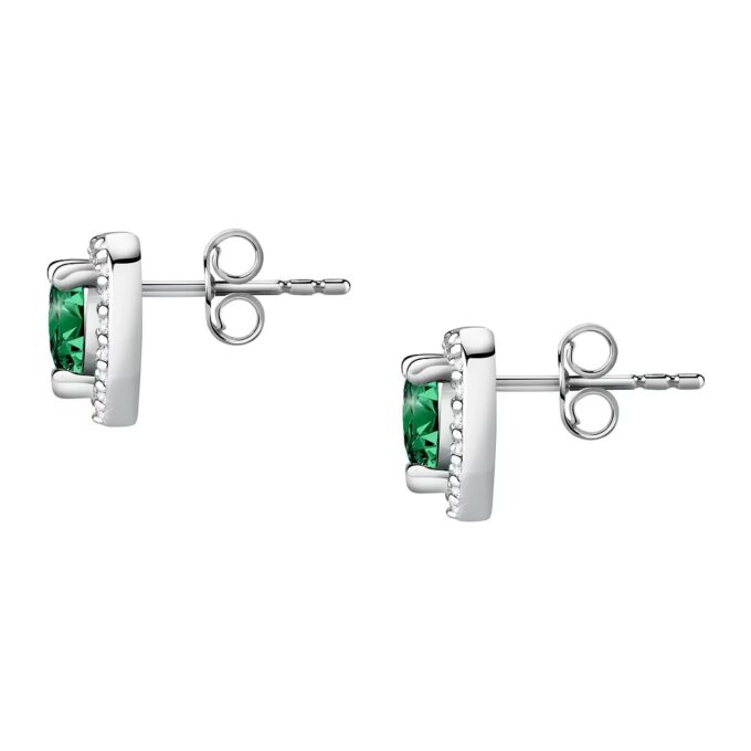 Boucles d’oreilles MORELLATO Femme – Élégance italienne, Design raffiné, Hypoallergénique, Fermoir sécurisé – Acier inoxydable – Argenté – SAVB09