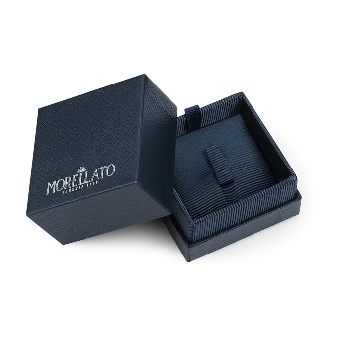 Boucles d’oreilles MORELLATO Femme – Élégance italienne, Design raffiné, Hypoallergénique, Fermoir sécurisé – Acier inoxydable – Argenté – SAVB09