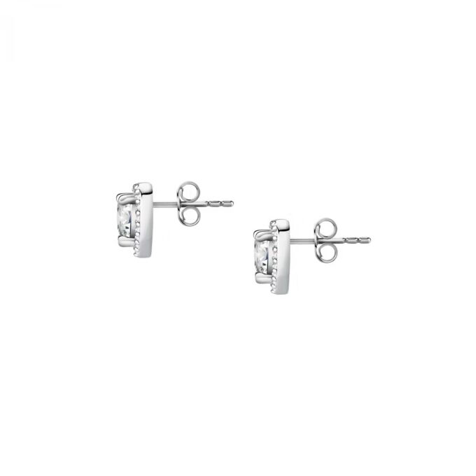 Boucles d’oreilles femme – MORELLATO – Élégantes, pendantes, design italien, hypoallergéniques – Acier inoxydable – Argenté – SAVB07
