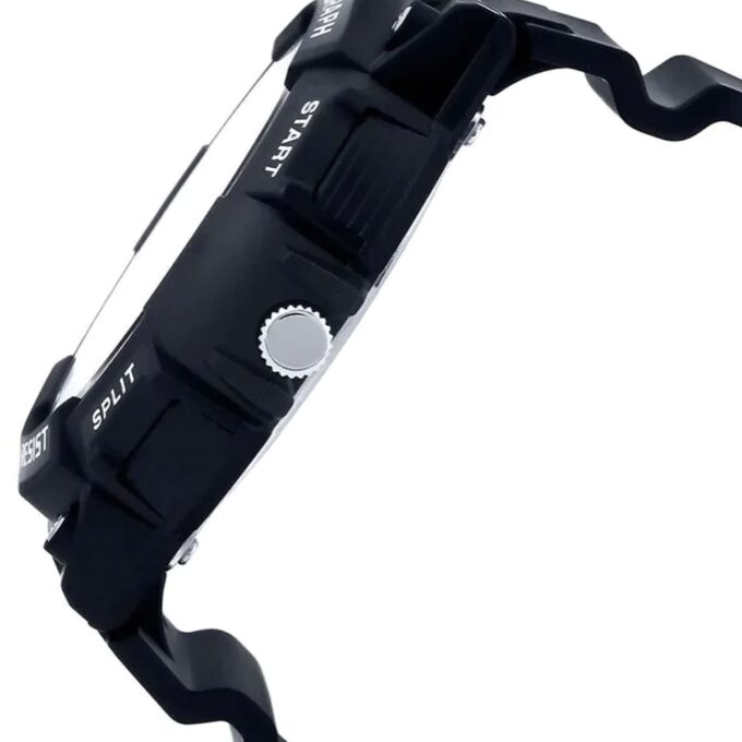 Casio MCW-200H-1AVDF - Montre Multifonctionnelle avec Résistance à l'Eau de 200 mètres - Verre Saphir