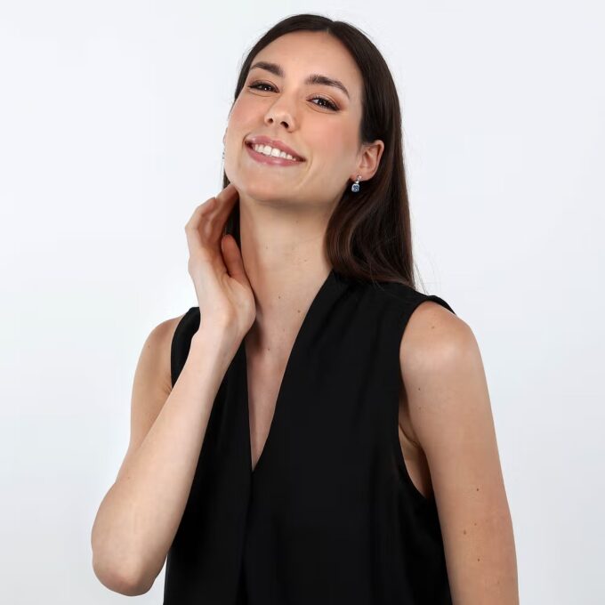 Boucles d’oreilles MORELLATO - Femme - Élégantes, Hypoallergéniques, Design Italien, Fermoir sécurisé - Acier inoxydable - Argenté - SAIW110