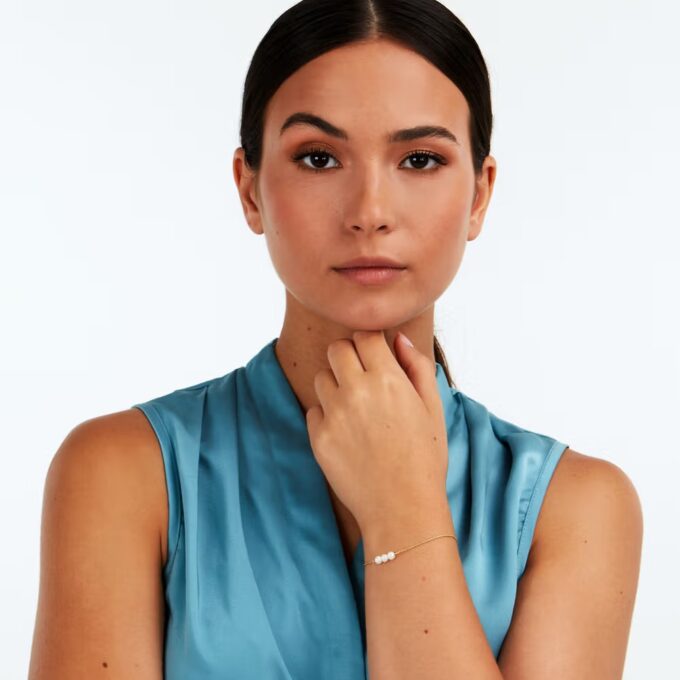 Bracelet MORELLATO - Femme - Élégant, Raffiné, Tendance, Ajustable - Acier Inoxydable - Argent - Collection Aïwatch - SAWM05