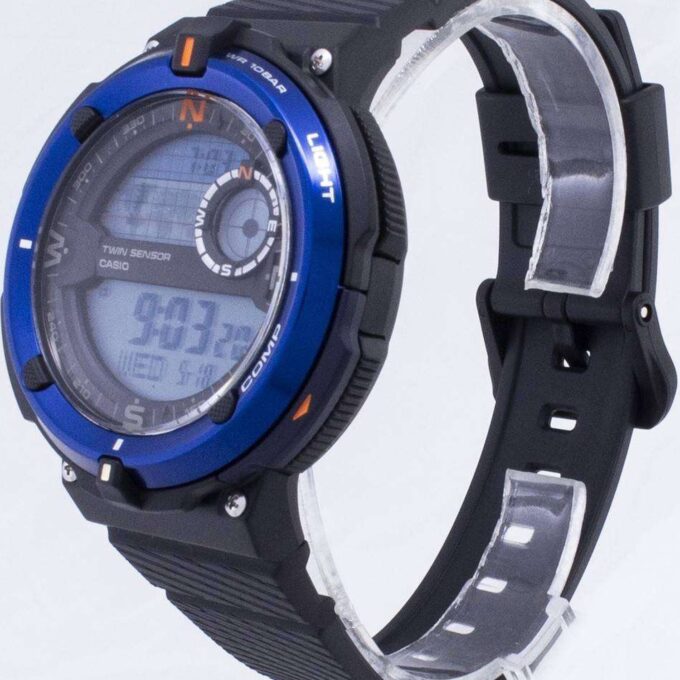 Montre Casio SGW-600H-2ADR - Idéale pour la Plongée avec Fonctionnalités Avancées