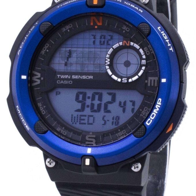 Montre Casio SGW-600H-2ADR - Idéale pour la Plongée avec Fonctionnalités Avancées