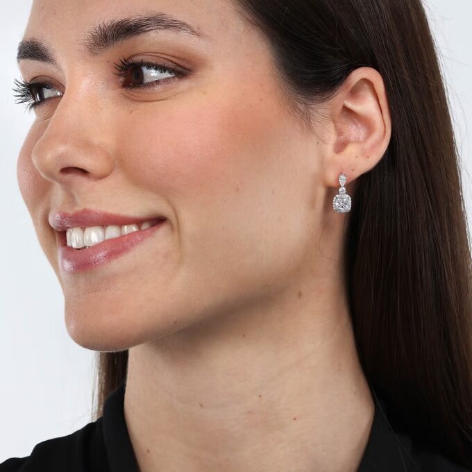 Boucles d’oreilles MORELLATO femme – Élégantes, design italien, acier inoxydable, finition brillante – Bijoux – Argenté – SAIW111