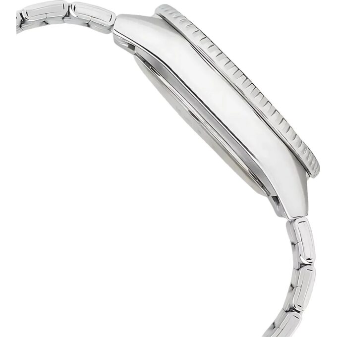 Montre Casio MDV-10D-1A3VDF - Style Sportif avec Cadran Noir et Bracelet en Acier Inoxydable