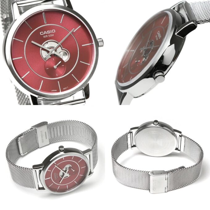 Casio MTP-B130M-4AVDF - Montre Élégante pour Homme avec Résistance à l'Eau