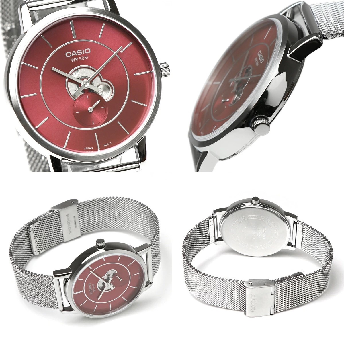 casio mtp b130m 4avdf montre Élégante pour homme avec résistance à l'eau