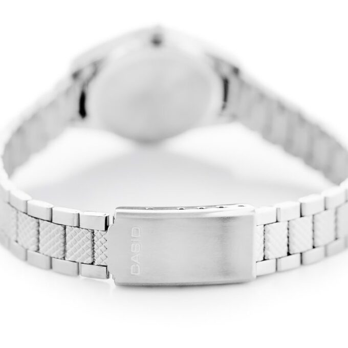 Montre femme Casio LTP-1274D-7B - Analogique, originale, acier inoxydable, argent - Montre classique élégante