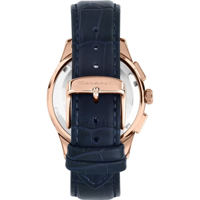 Montre Homme Maserati – R8871624009 – Chronographe Analogique – 42 mm – Bracelet en Cuir – Collection Sorpasso