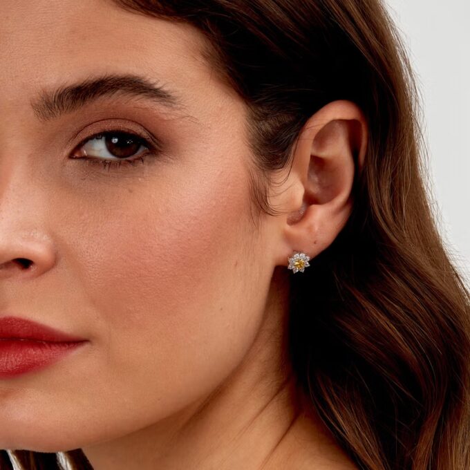 Boucles d'oreilles en argent 925 recyclé Morellato Silver Tesori YLW - SAIW188