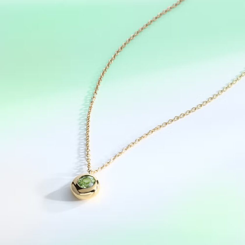 collier morellato tesori Élégance en argent recyclé avec quartz rosé saxn05
