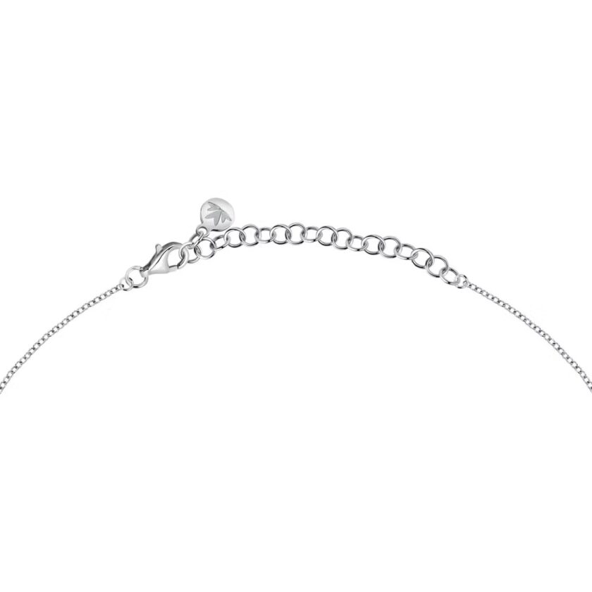 collier morellato Élégance en argent recyclé avec améthyste saxn07