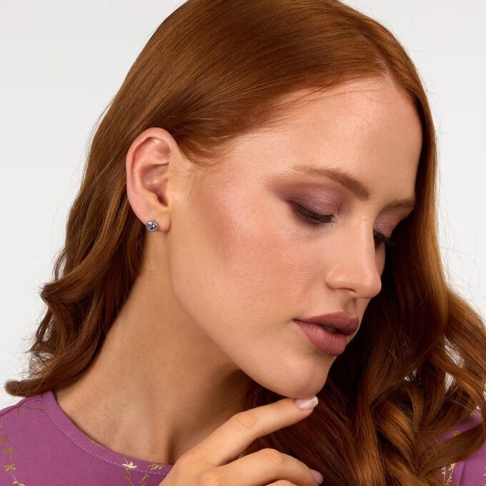 Boucles d'Oreilles Argent Femme - Morellato Tesori Eterni SAXN20 | Élégance et Authenticité - Violet