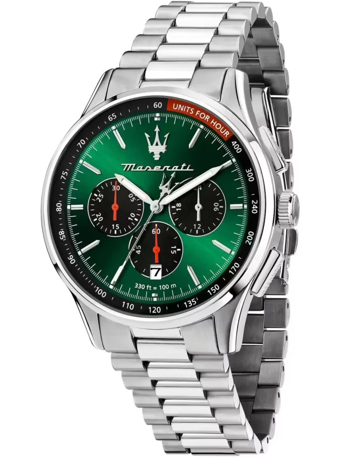 montre homme maserati sorpasso – r8873624002 – bracelet en cuir – boucle déployante à sécurité – poids 125 g