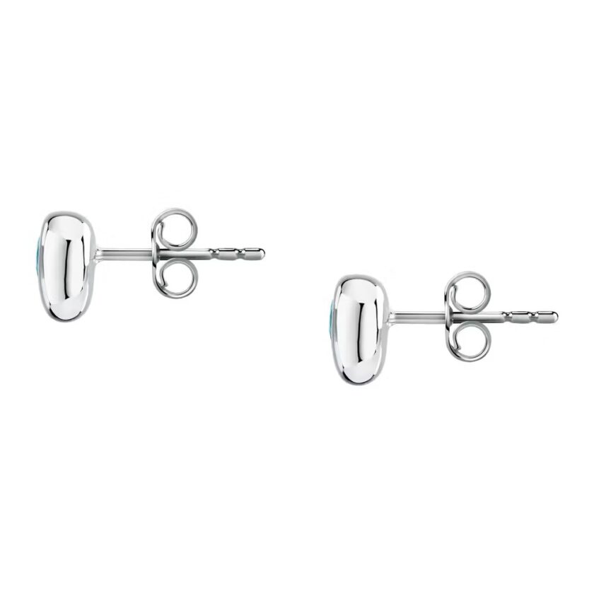 boucles d'oreilles femme morellato tesori eterni saxn21 en argent 925‰ avec quartz bleu