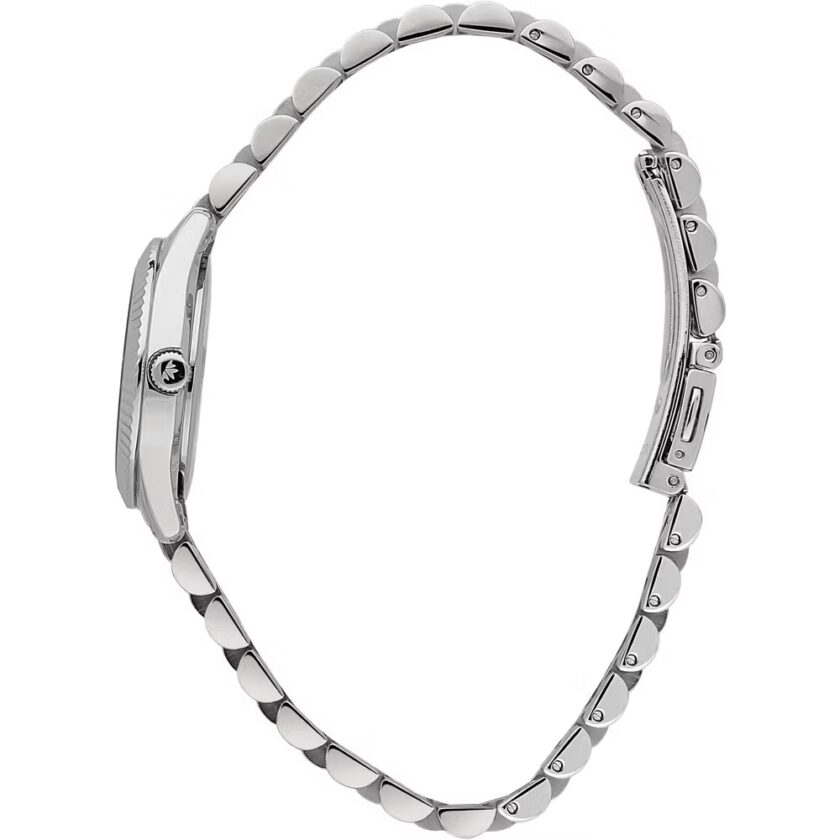 montre femme morellato magia – r0153165520 – boîtier acier inox 28 mm argenté – cadran blanc – bracelet métal argenté – mouvement quartz – résistante à l'eau 3 atm – garantie 2 ans – emballage original morellato.