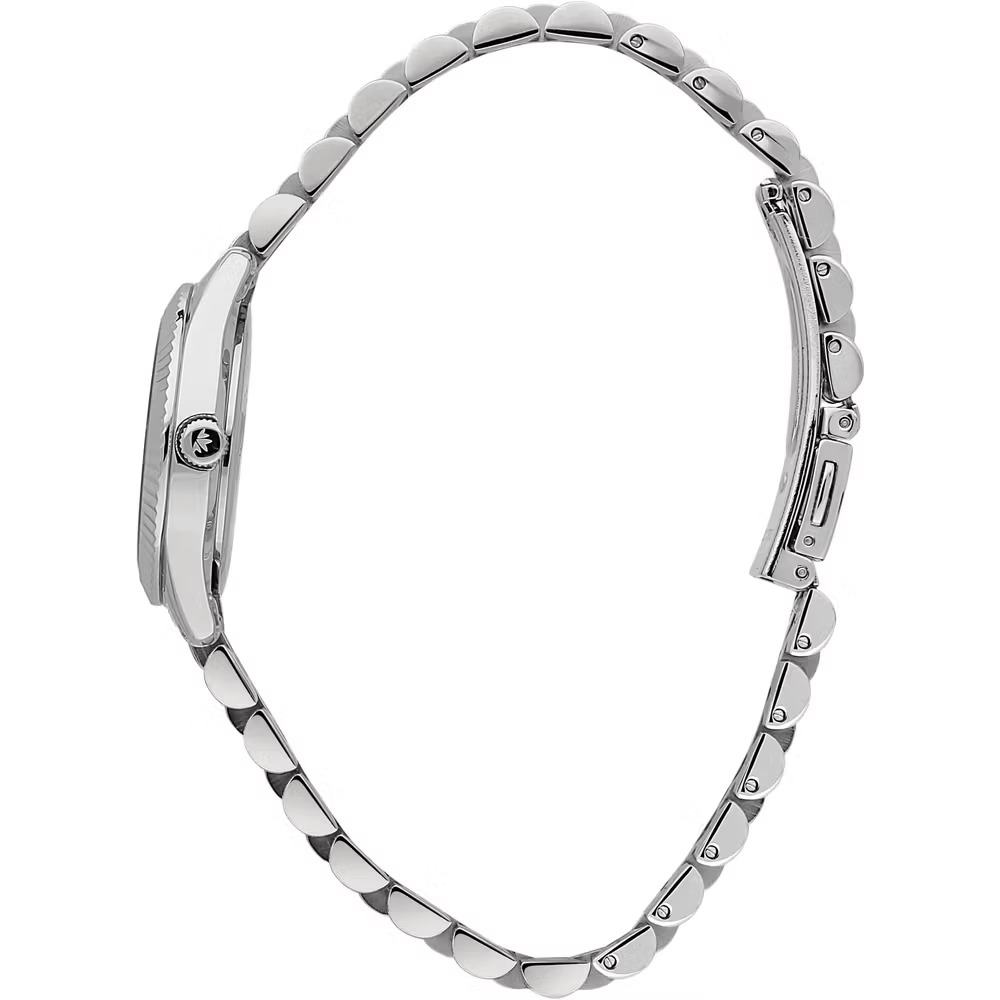 montre femme morellato magia – r0153165520 – boîtier acier inox 28 mm argenté – cadran blanc – bracelet métal argenté – mouvement quartz – résistante à l'eau 3 atm – garantie 2 ans – emballage original morellato.